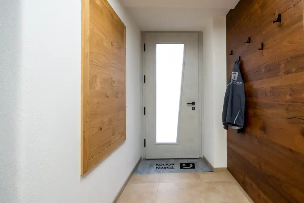 Haustüre mit Innenseite aus Kunststoff