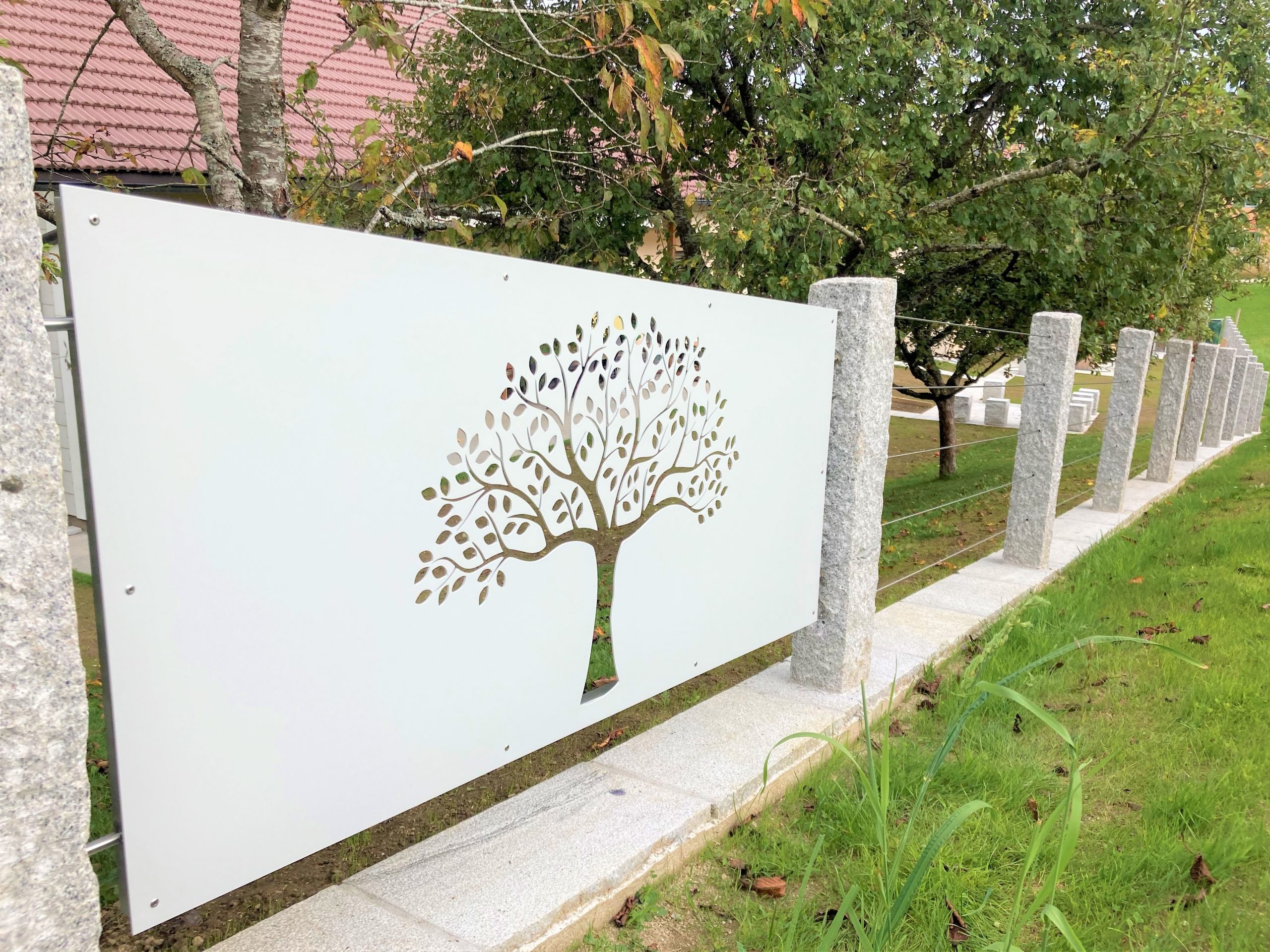 Geländer aus Holz / Glas Gartner Türen